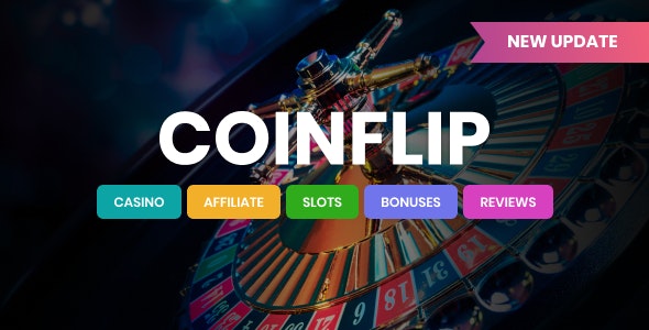 Download Coinflip - Casino Affiliate & Gambling WordPress Theme