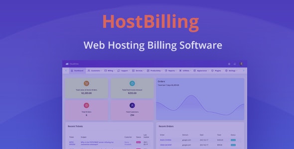 HostBilling Nulled - Web Hosting Billing & Automation Software Script