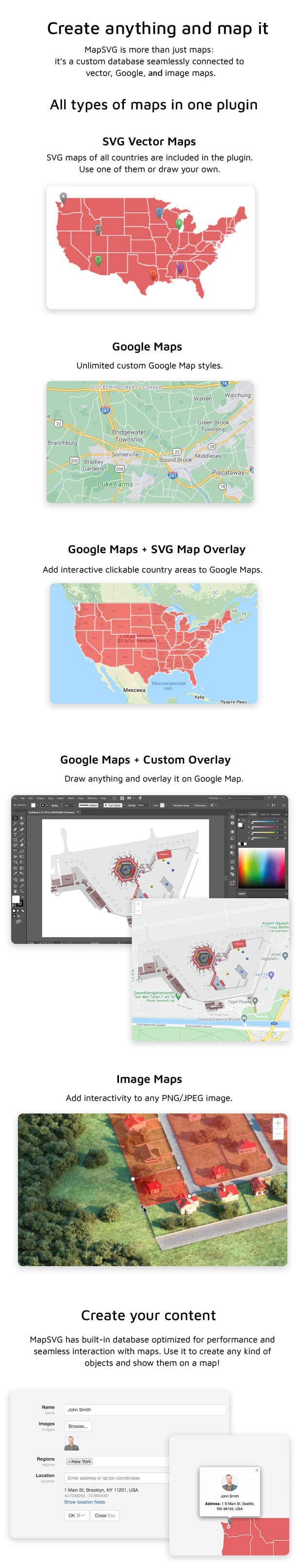 MapSVG demo Maps and Store Locator for WordPress