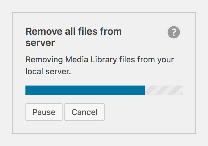 REMOVE FILES FROM SERVER