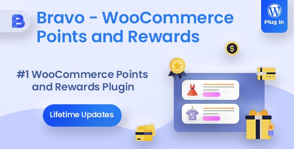 Codecanyon – Bravo v2.2.3 – WooCommerce Points and Rewards – WordPress Plugin