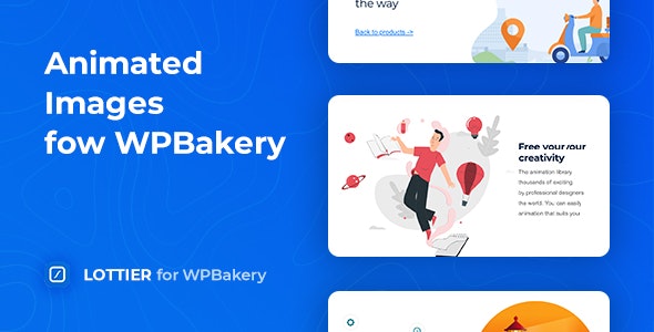 Codecanyon Lottier – Lottie Animated Images for WPBakery v1.1.1