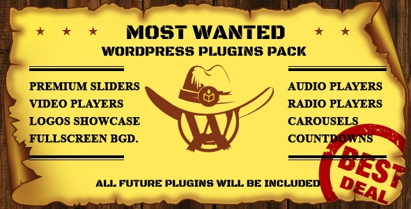 Most Wanted WordPress Plugins Pack