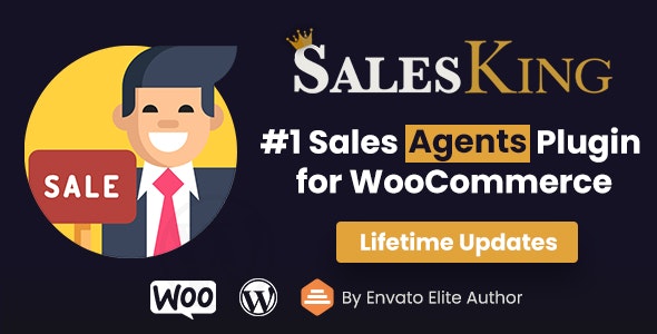 Codecanyon SalesKing Ultimate Sales Team Agents Reps Plugin for WooCommerce v1.1.3