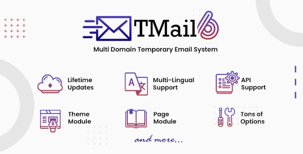 Codecanyon – TMail – Multi Domain Temporary Email System v6.7 Nulled