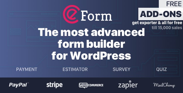 Codecanyon – eForm v4.17.0 – WordPress Form Builder