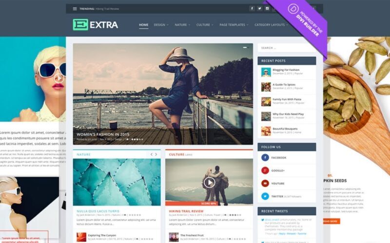 ElegantTheme – Extra v4.11 – News Magazine WordPress Theme Nulled