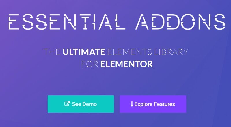 Essential Addons – Most Populars Elements Library For Elementor v4.4.10 Nulled
