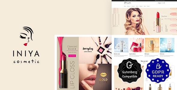 Iniya Beauty Store Cosmetic Theme v2.5