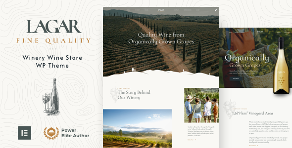 Lagar Winery Wine Shop WordPress v4 Nulled