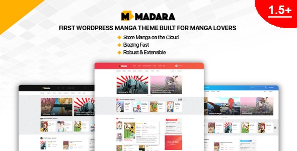 Madara – WordPress Theme for Manga v1.7