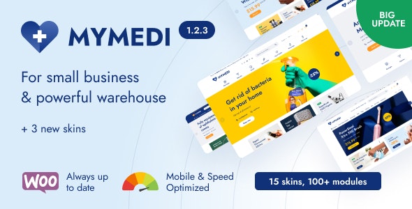 MyMedi – Responsive WooCommerce WordPress Theme v1.2.3