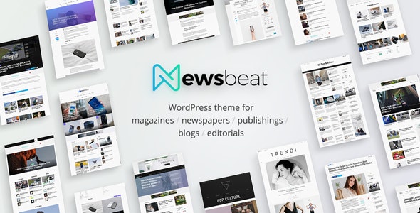 Newsbeat Optimized WordPress Magazine theme v1.1.9