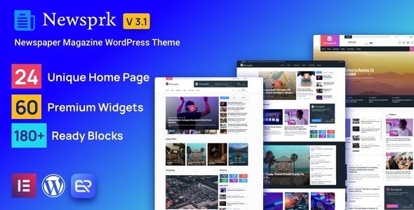 Newsprk – Newspaper WordPress Theme v3.1.0