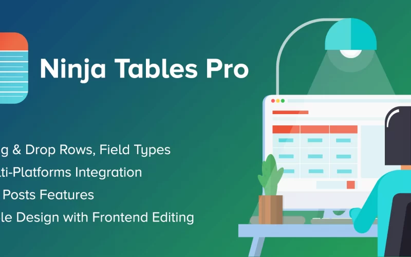 Ninja Tables Pro – The Fastest and Most Diverse WP DataTables Plugin v4.1.7