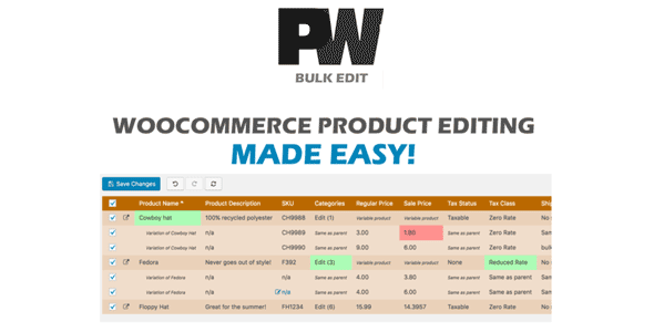 PW WooCommerce Bulk Edit Pro By PimWick v2.292 Nulled
