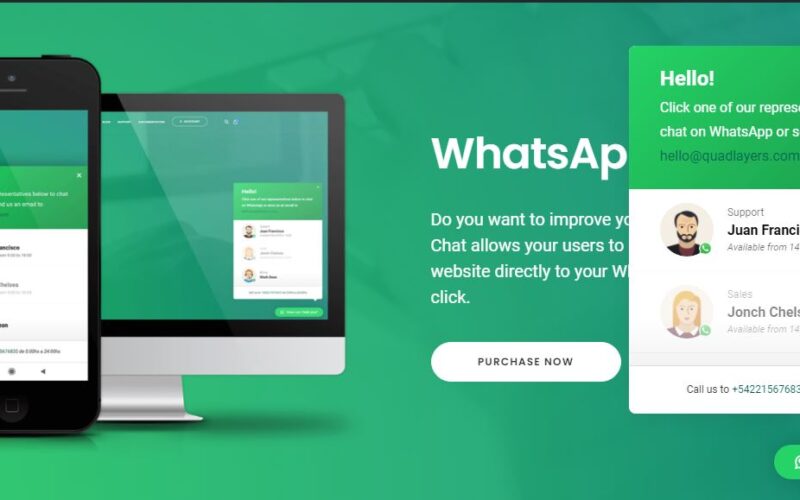 QuadLayers WhatsApp Chat Pro v2.5.7
