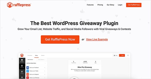 RafflePress Pro Best WordPress Giveaway Contest Plugin v1.9.0