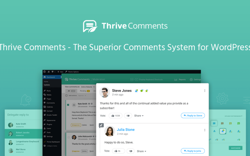 ThriveThemes – Thrive Comments – WordPress Comments Plugin v2.0 Nulled