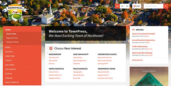 TownPress – Municipality WordPress Theme v3.7.2