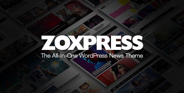 ZoxPress v2.07.0 – The All-In-One WordPress News Theme