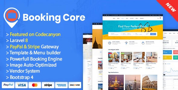 Codecanyon – Booking Core Ultimate Booking System v2.2.0