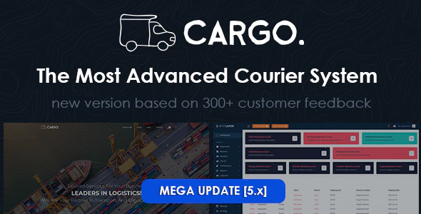 Codecanyon – Cargo Pro – Courier System v5.5.0 Nulled