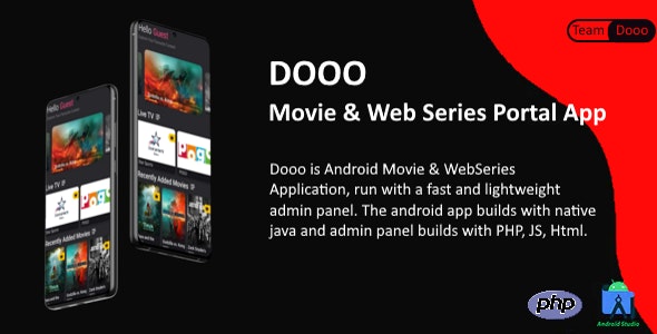 Codecanyon – Dooo – Movie & Web Series Portal App v1.5.0