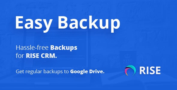 Codecanyon Easy Backup Regular backups for RISE CRM v1.0