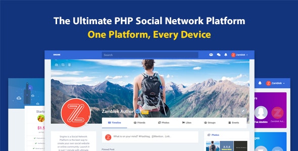 Codecanyon – Sngine – The Ultimate PHP Social Network Platform v3.3.0 Nulled