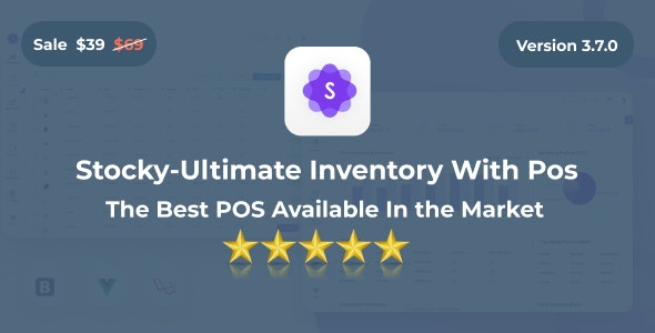 Codecanyon Stocky Ultimate Inventory Management System with Pos v3.7.0 Nulled