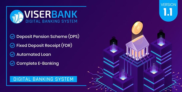 Codecanyon – ViserBank – Digital Banking System v1.1