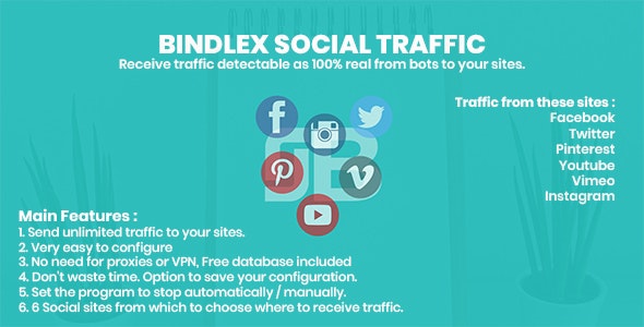 Codecanyon Bindlex Social Traffic v1.0 Nulled