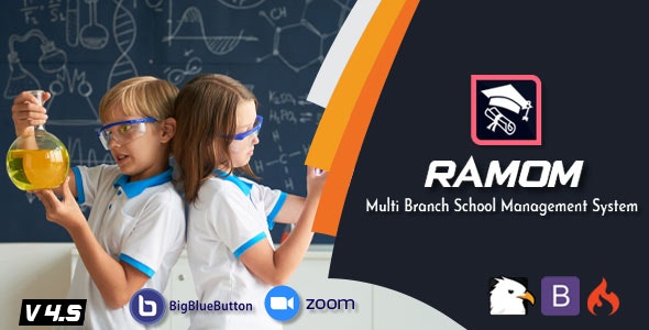 Codecanyon Ramom School Multi Branch School Management System v4.5