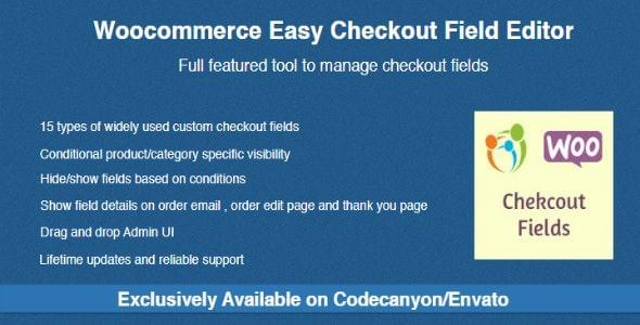 Woocommerce-Easy-Checkout-Field-Editor