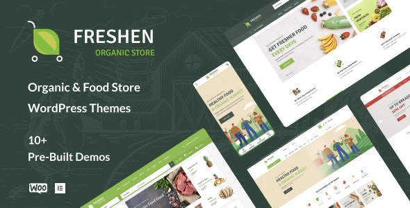 Freshen Organic Food Store WordPress Theme v1.0