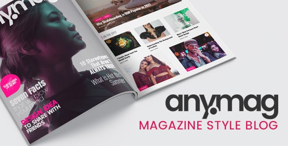 Anymag v2.4.1 - Magazine Style WordPress Blog