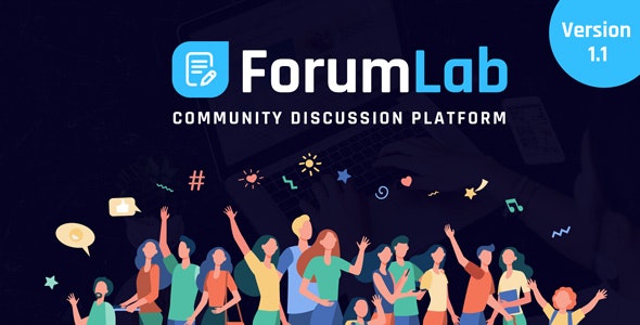 ForumLab v1.1 - Community Discussion Platform - nulled