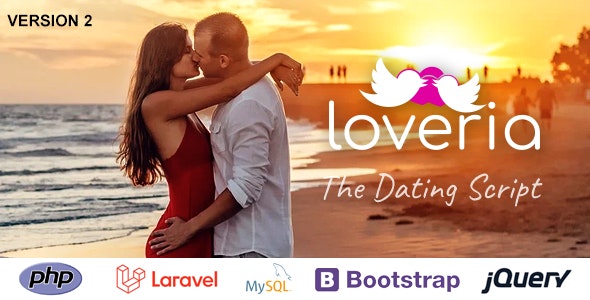 Loveria v2.0.0 - The Laravel PHP Dating Script