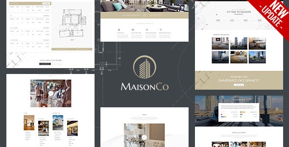 MaisonCo v1.5.1 - Single Property WordPress Theme