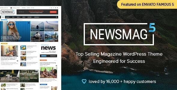 Newsmag v5.2 - News Magazine Newspaper